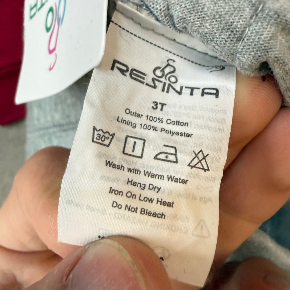 MSRP $36 Resinta 3 Pack Toddlers Boys 3T Fleece Sweatpants Pull-On Active - Picture 10 of 11